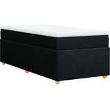  Box spring krevet s madracem crni 80 x 200 cm od tkanine | shoptok.hr