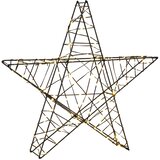 3D božićna zvijezda 120 LED lampica Topla bijela | shoptok.hr