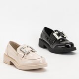 Resti Beige women's shoes with Larri crystals - Footwear | Shoptok.si