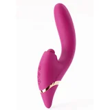 Triple Thrill Climaxer Vibrator Fuchsia