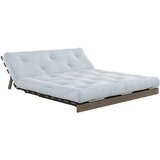 Karup Design Bijela/svijetlo plava kauč na razvlačenje 160 cm Roots - | shoptok.hr