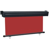 vidaXL Balkonska bočna tenda 170 x 250 cm crvena | shoptok.hr