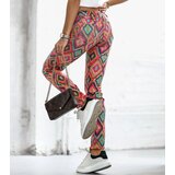 Gemre Multicolored Patterned Laver Pants | Shoptok.si