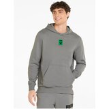 Puma Grey Men's Hoodie x MINECRAFT - Men's Cene