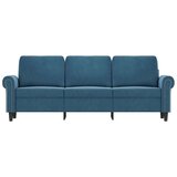 vidaXL Trosed moder 180 cm žamet | Shoptok.si