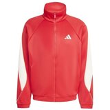 Adidas Sportski gornji dio trenirke 'Stadium' krvavo crvena / bijela Cijene