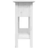  Konzolni stol BODO bijeli 91 x 35 x 74 cm od masivne borovine | Eponuda.ba