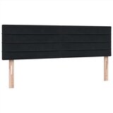 Box spring krevet s madracem crni 160x210 cm baršunasti | shoptok.hr