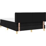 Krevet s opruga kutije s madracem Crna 200 x 140 cm tkanina | Eponuda.ba