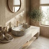 REA Bath Umivalnik na podstavku Marcela 60 Ruststone | Shoptok.si