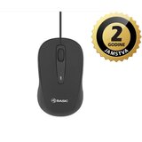 Tellur miš mini, žičani, USB, optički, 1600DPI, 4 tipke, crni 491011 | shoptok.hr