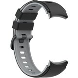 INF Silikonski pašček za uro Samsung Watch 4 Black+Grey, (22131728) | Shoptok.si