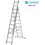 Zarges trodelne aluminijumske merdevine 3x9 - 5,4m | ePonuda.com