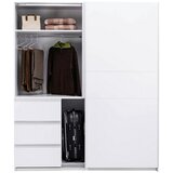 P & B Omara Z Drsnimi Vrati Wilma, Bela | Shoptok.si