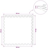  Podloga za bazen 6 kom. Plava 2,16 m² EVA pjenasti materijal | shoptok.hr