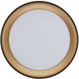 Brilliant LED prigušiva plafonska lampa WALDO LED/36W/230V crna/zlatna + daljinski upravljač | Eponuda.com