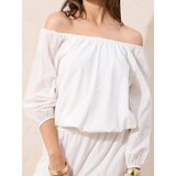 Sinsay Pamučna bluza otvorenih ramena | shoptok.hr
