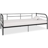 Maison Chic Posteljni okvir - Enojna postelja - Postelja za odrasle za dnevno posteljo črn kovinski 90x200 cm, (21695293) | Shoptok.si