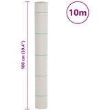 vidaXL Opna protiv korova bijela 1x10 m PP | shoptok.hr