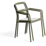 Kave Home Zelena podstavljena vrtna stolica Linosa – | shoptok.hr