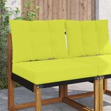  Zunanja blazina za kavč 2 pcs Zelena Poliester, (5000202438) | Shoptok.si