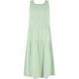 Urban Classics Kids Girls' 7/8 Length Valance Summer Dress - Green | shoptok.hr
