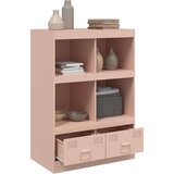vidaXL Visoka komoda ružičasta 67 x 39 x 95 cm čelična | shoptok.hr