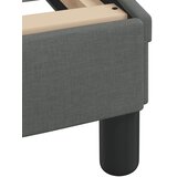  Krevet s madracem Hvar tamnosivi 200 x 200 cm od tkanine | shoptok.hr