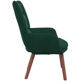  Fotelja Tamnozelena 63 x 67 x 94 cm Baršun | shoptok.hr