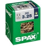 SPAX Univerzalni vijak (3 x 25 mm, Puni navoj, 300 Kom.) Cijene