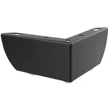 Noga za pohištvo (Do x Š x V: 110 x 110 x 56 mm, Jeklo, Črne barve)