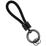 Privjesak za ključeve s bisernim mat pištoljem Black, (21779015)
