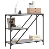  Konzolni stol siva boja hrasta 88,5x30x75 cm konstruirano drvo | Eponuda.com