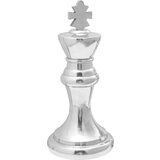 vidaXL Šahovske figure 2 kosi Srebrni Aluminij, (22048757) | Shoptok.si