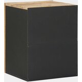 Viseći ormarić Smeđa i crna 38 x 33,5 x 48 cm Čvrsto drvo manga | shoptok.hr
