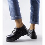Gemre Black platform oxfords Prospero | Shoptok.si