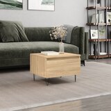  Stolić za kavu boja hrasta 50x46x35 cm od konstruiranog drva | shoptok.hr