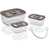 Caso VacuBoxx Eco-Set 3 deli posode Steklene 1 kos 1,5 l, 2 kosa 0,5 l 1177 | Shoptok.si