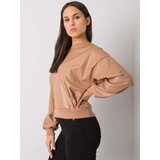 RUE PARIS Sweatshirt-RV-BL-7352.52-camel | Shoptok.si