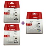 Canon Komplet kartuš 2 x PG-545XL + CL-546XL, original Cene