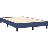  s oprugama i madracem plavi 120 x 200 cm od tkanine | shoptok.hr