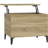  Stolić za kavu boja hrasta 60 x 44,5 x 45 cm konstruirano drvo | Eponuda.com