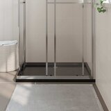  Pravokutna ABS tuš-kada crna 80 x 100 cm | shoptok.hr