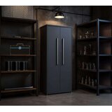 WESTMANN Metalni vrtni ormar Capsa s bazom - 65x90x187 cm | antracit | shoptok.hr