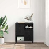 vidaXL Kreveta Crni hrast 60 x 35 x 70 cm Konstruirano drvo | shoptok.hr