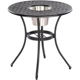 Gardenson Set Za Balkon Rhodos, Barva Grafita, 3-Delni | Shoptok.si