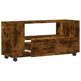 TV ormarić boja dimljenog hrasta 102x34,5x43 konstruirano drvo | shoptok.hr