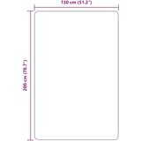  Čupavi tepih s visokim vlaknima 130x200 cm poliester | shoptok.hr