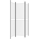 Sobna pregrada s 3 panela bijela 150 x 180 cm od tkanine | Eponuda.ba