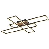 Globo 67208-40 - led plafonsko svetlo dakari LED/40W/230V 3000K 60x80 cm crna | Eponuda.com